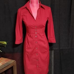 Sexy red dress by Express Design Studio Sz 4